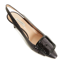 Load image into Gallery viewer, Casadei - Leather 60mm Slingback Pumps Black
