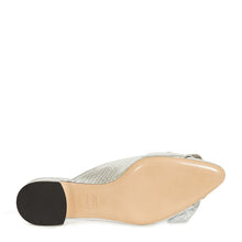 Load image into Gallery viewer, Casadei - Leather buckle-toe mules 20mm silver
