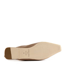 Load image into Gallery viewer, Jimmy Choo - Gini Flat Slingback Square Toe Ballerina Nude