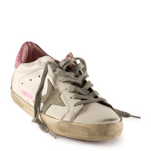 Load image into Gallery viewer, Golden Goose - Superstar Low-top Laminated Sneakers White-Ice Pink