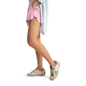 Golden Goose - Superstar Low-top Laminated Sneakers White-Ice Pink