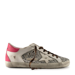 Pink sparkly golden goose on sale